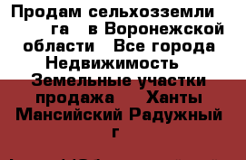 Продам сельхозземли ( 6 000 га ) в Воронежской области - Все города Недвижимость » Земельные участки продажа   . Ханты-Мансийский,Радужный г.